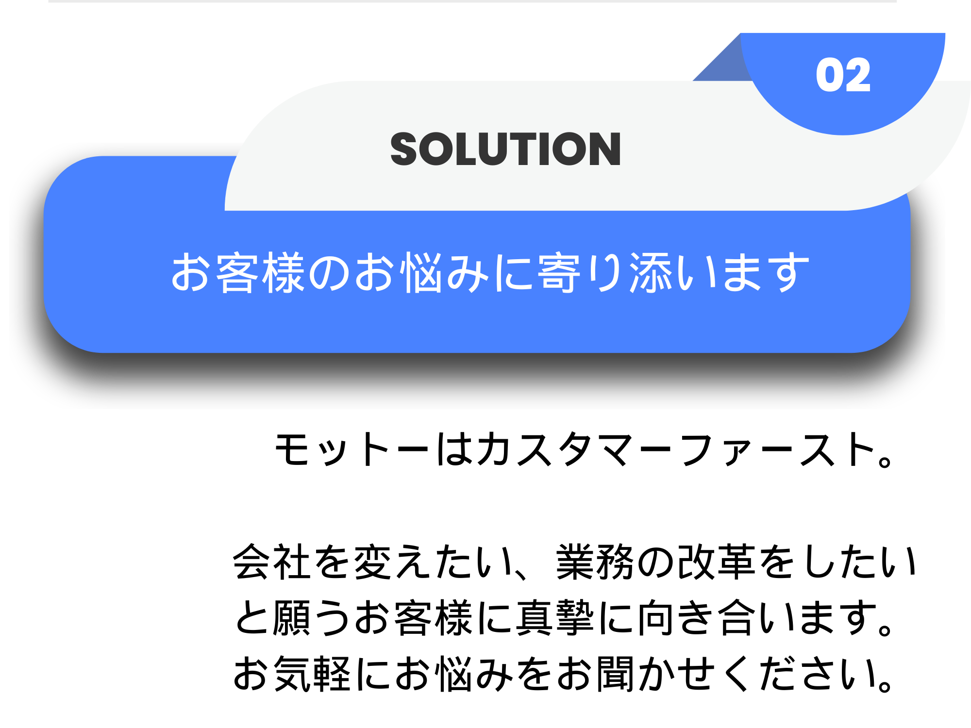 課題と解決